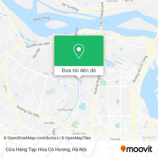 Bản đồ Cửa Hàng Tạp Hóa Cô Hương