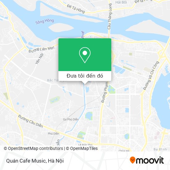 Bản đồ Quán Cafe Music