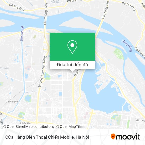 Bản đồ Cửa Hàng Điện Thoại Chiến Mobile