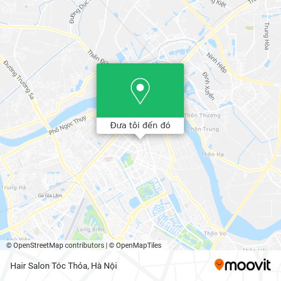 Bản đồ Hair Salon Tóc Thỏa