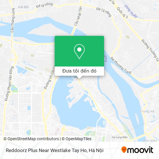 Bản đồ Reddoorz Plus Near Westlake Tay Ho