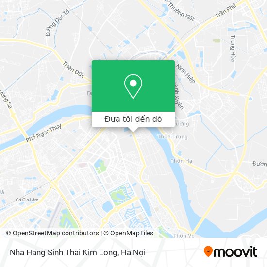 Bản đồ Nhà Hàng Sinh Thái Kim Long