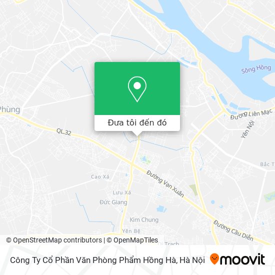 Bản đồ Công Ty Cổ Phần Văn Phòng Phẩm Hồng Hà