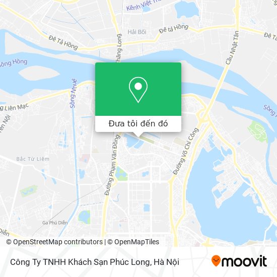 Bản đồ Công Ty TNHH Khách Sạn Phúc Long