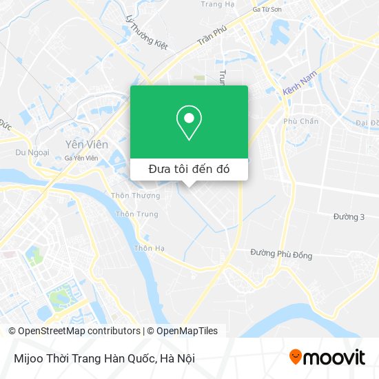 Bản đồ Mijoo Thời Trang Hàn Quốc