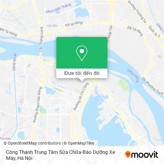 Bản đồ Công Thành Trung Tâm Sửa Chữa-Bảo Dưỡng Xe Máy