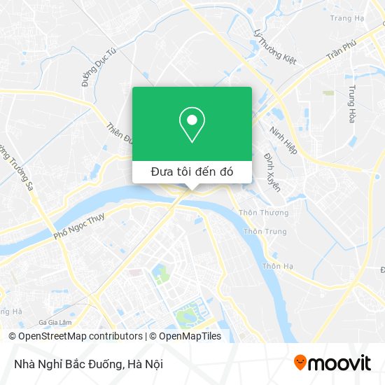 Bản đồ Nhà Nghỉ Bắc Đuống
