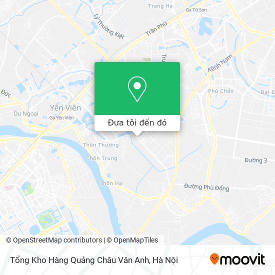 Bản đồ Tổng Kho Hàng Quảng Châu Vân Anh