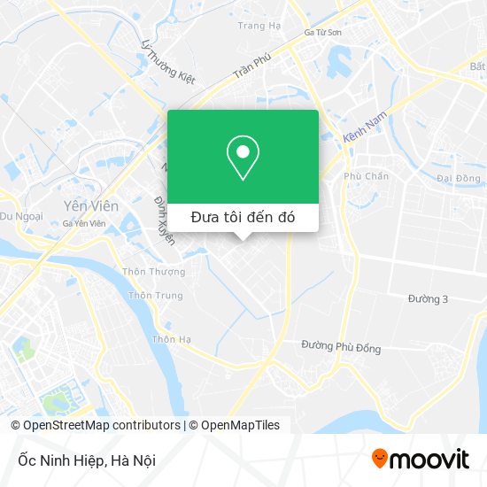 Bản đồ Ốc Ninh Hiệp