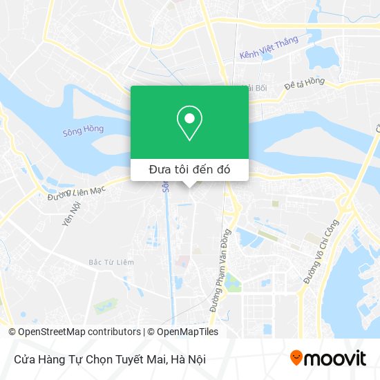 Bản đồ Cửa Hàng Tự Chọn Tuyết Mai