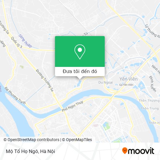 Bản đồ Mộ Tổ Họ Ngô