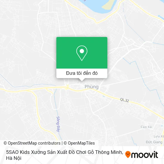 Bản đồ 5SAO Kids Xưởng Sản Xuất Đồ Chơi Gỗ Thông Minh