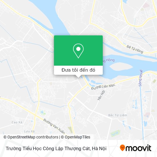 Bản đồ Trường Tiểu Học Công Lập Thượng Cát
