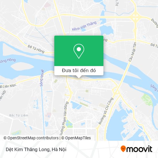 Bản đồ Dệt Kim Thăng Long