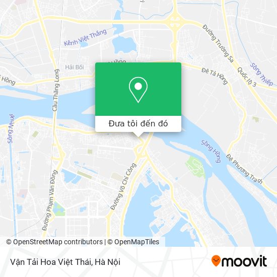Bản đồ Vận Tải Hoa Việt Thái