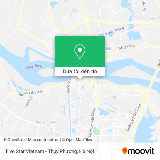 Bản đồ Five Star Vietnam - Thụy Phương