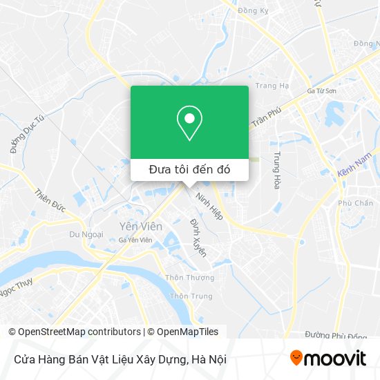 Bản đồ Cửa Hàng Bán Vật Liệu Xây Dựng