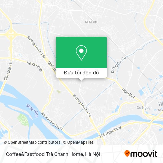 Bản đồ Coffee&Fastfood Trà Chanh Home