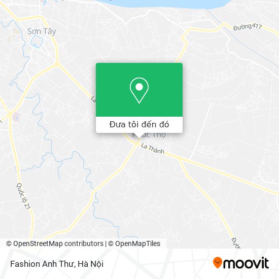 Bản đồ Fashion Anh Thư