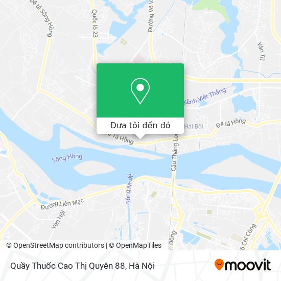 Bản đồ Quầy Thuốc Cao Thị Quyên 88