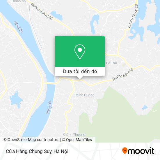 Bản đồ Cửa Hàng Chung Suy