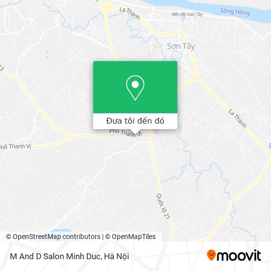 Bản đồ M And D Salon Minh Duc