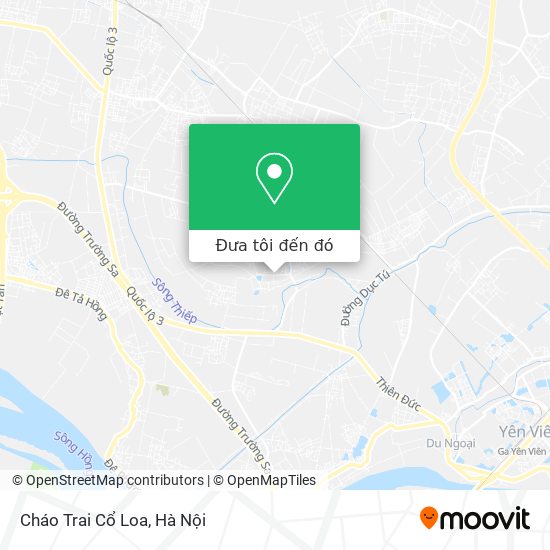 Bản đồ Cháo Trai Cổ Loa