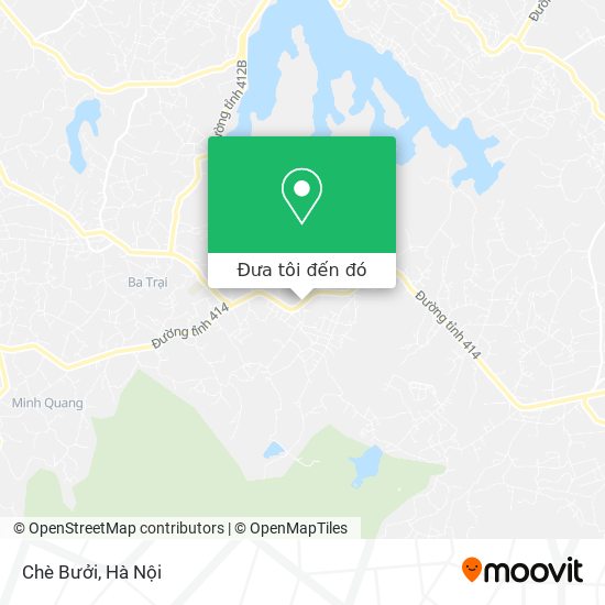 Bản đồ Chè Bưởi