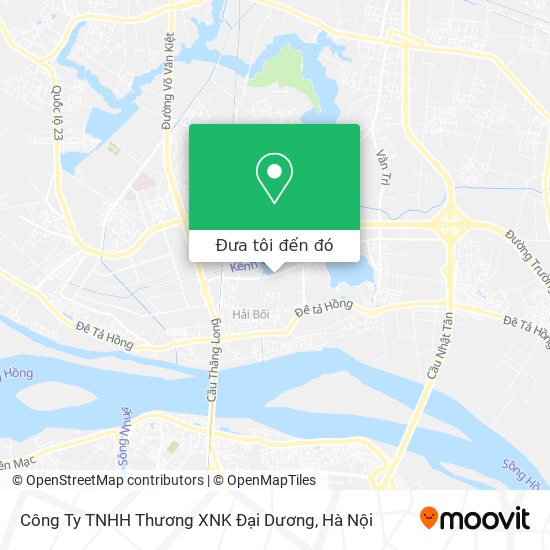 Bản đồ Công Ty TNHH Thương XNK Đại Dương