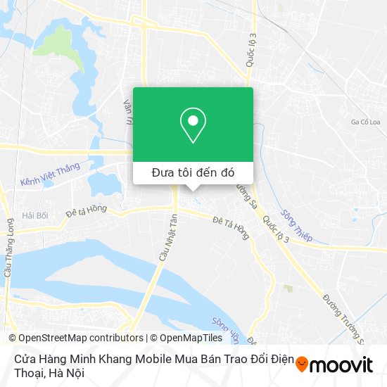 Bản đồ Cửa Hàng Minh Khang Mobile Mua Bán Trao Đổi Điện Thoại