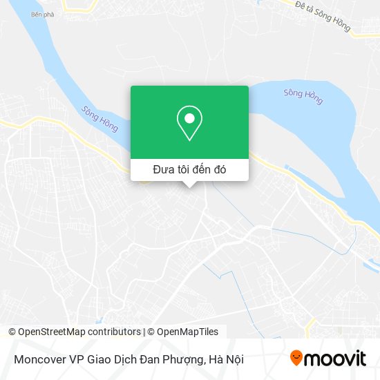 Bản đồ Moncover VP Giao Dịch Đan Phượng