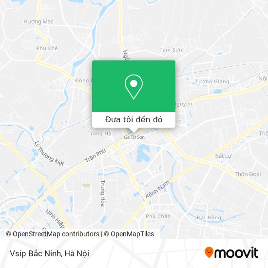 Bản đồ Vsip Bắc Ninh