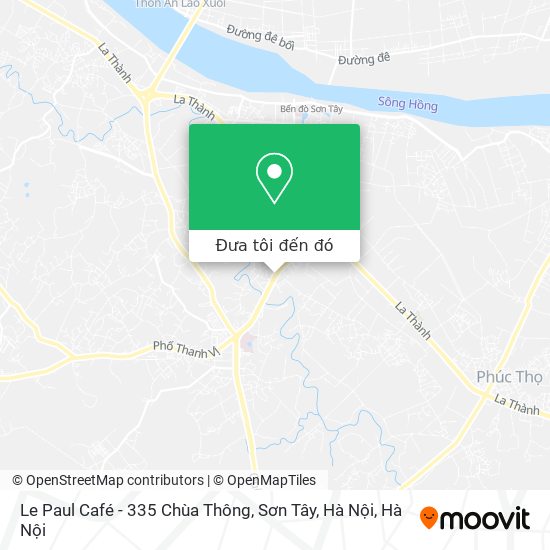 Làm sao để đến Le Paul Café - 335 Chùa Thông, Sơn Tây, Hà Nội ở ...