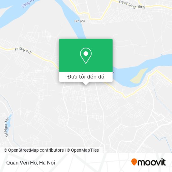 Bản đồ Quán Ven Hồ