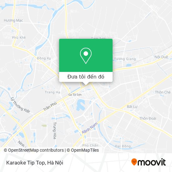 Bản đồ Karaoke Tip Top