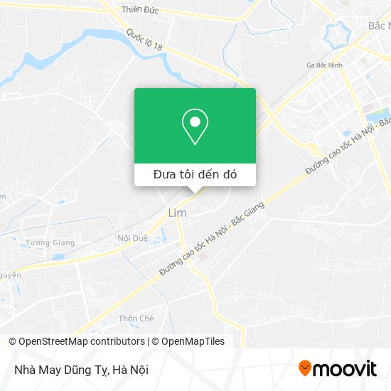 Bản đồ Nhà May Dũng Tỵ