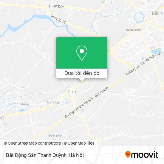 Bản đồ Bất Động Sản Thanh Quỳnh