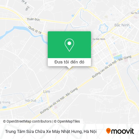 Bản đồ Trung Tâm Sửa Chữa Xe Máy Nhật Hưng