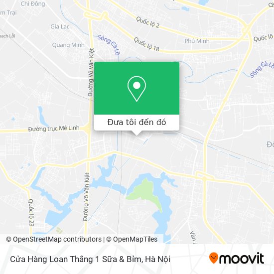 Bản đồ Cửa Hàng Loan Thắng 1 Sữa & Bỉm