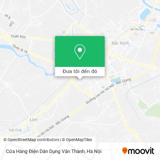 Bản đồ Cửa Hàng Điện Dân Dụng Văn Thành