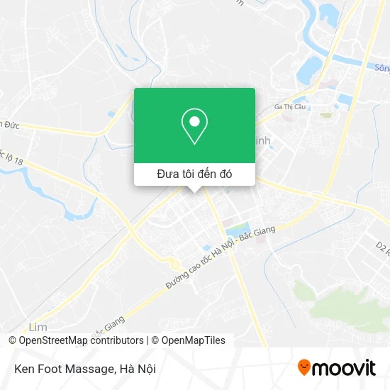Bản đồ Ken Foot Massage