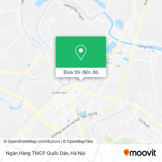 Bản đồ Ngân Hàng TMCP Quốc Dân