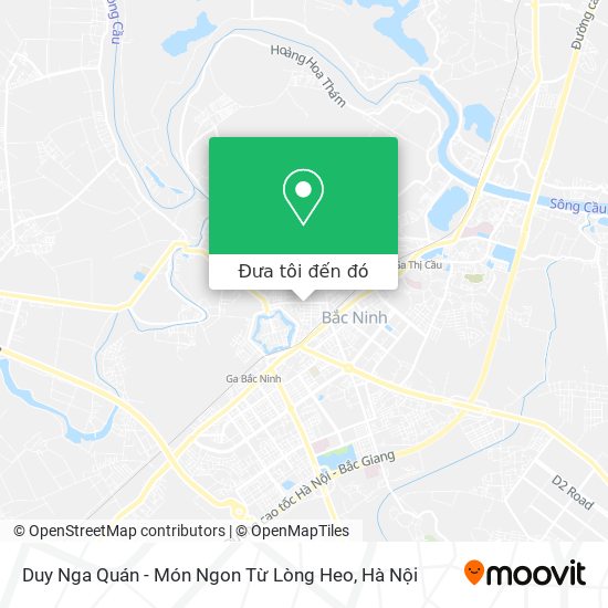 Bản đồ Duy Nga Quán - Món Ngon Từ Lòng Heo