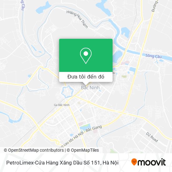 Bản đồ PetroLimex-Cửa Hàng Xăng Dầu Số 151