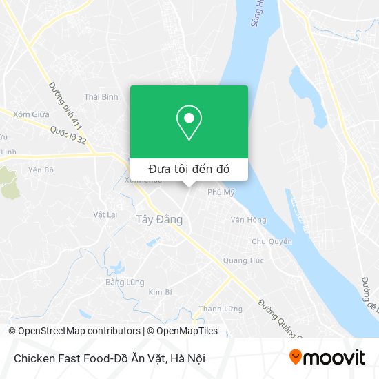 Bản đồ Chicken Fast Food-Đồ Ăn Vặt