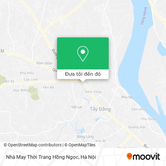 Bản đồ Nhà May Thời Trang Hồng Ngọc