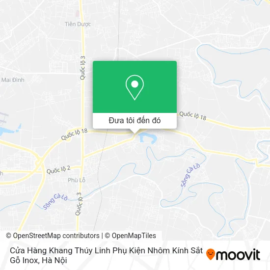Bản đồ Cửa Hàng Khang Thúy Linh Phụ Kiện Nhôm Kính Sắt Gỗ Inox