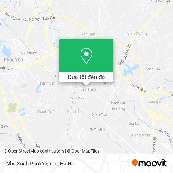 Bản đồ Nhà Sách Phương Chi