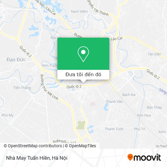 Bản đồ Nhà May Tuấn Hiền