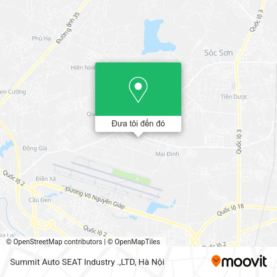Bản đồ Summit Auto SEAT Industry .,LTD